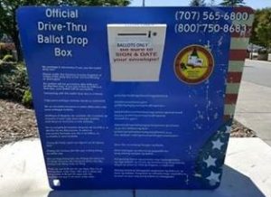 Ballot Box - SR Vets Building