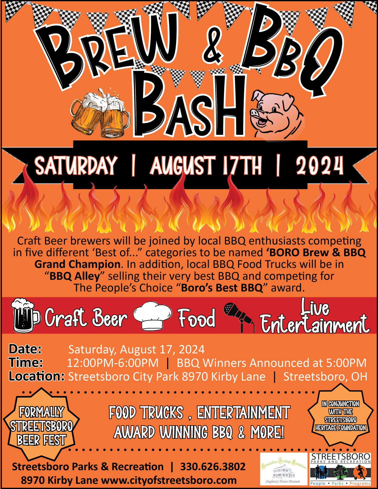 Brew & BBQ Bash 2024 Streetsboro, OH