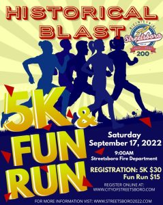 Historical Blast 5K & Fun Run