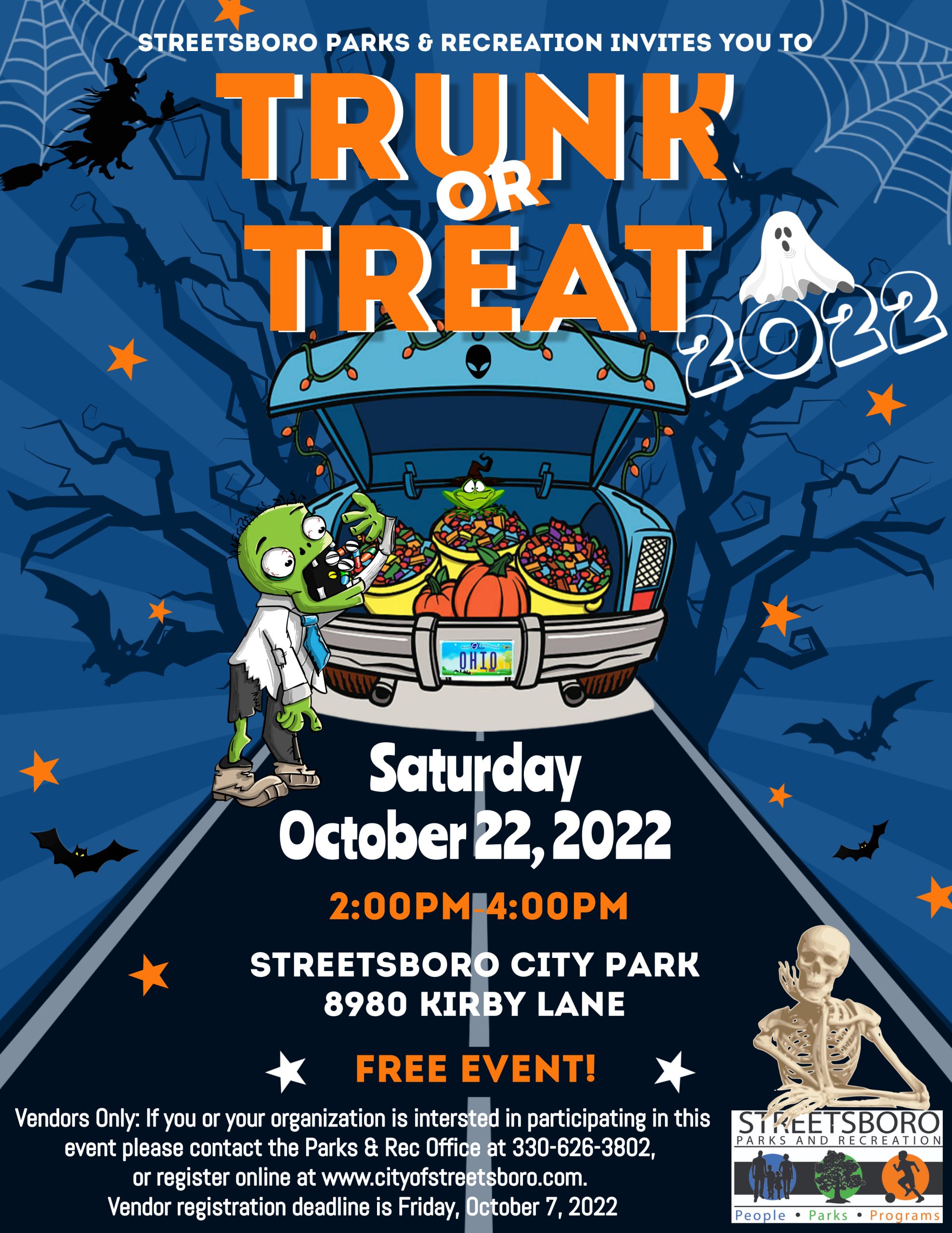 Trunk or Treat 2022 Streetsboro, OH