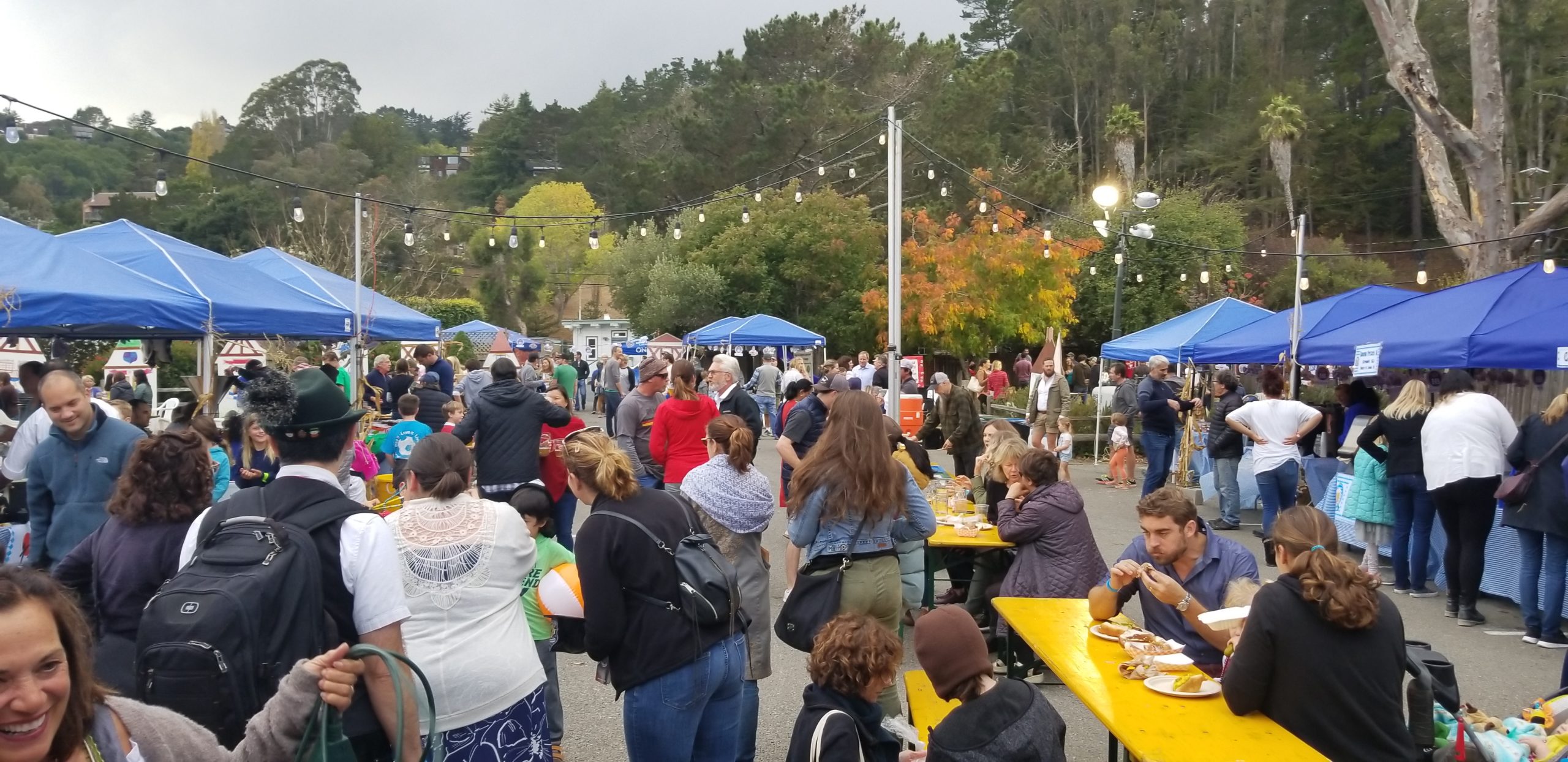 Oktoberfest - Group of attendees