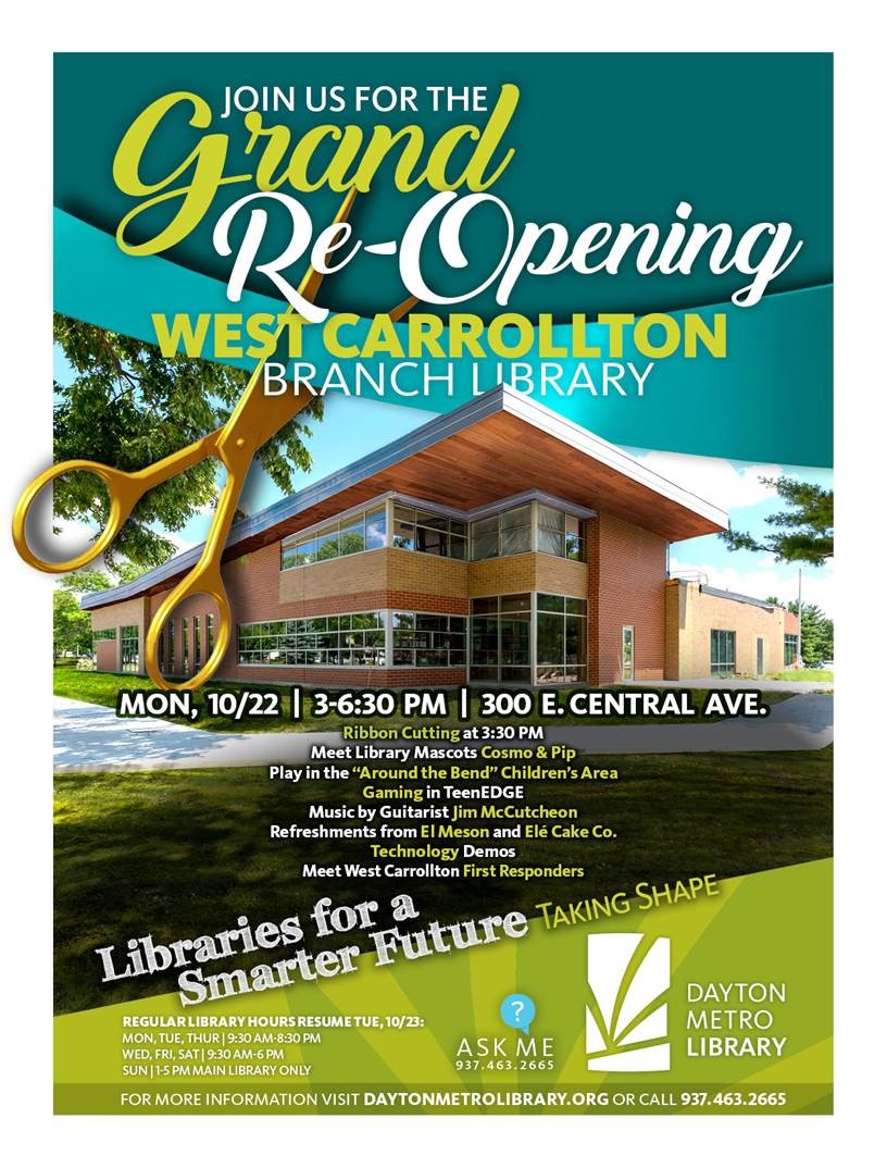 library re-opening