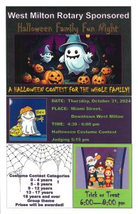 Rotary Halloween Event Poster