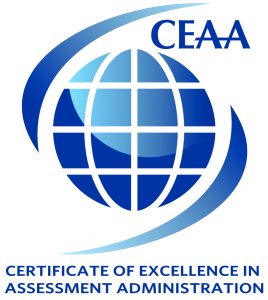 CEAA Certificate of Excellence in Assessment Administration logo