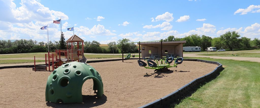 Playground at Blacktail Dam