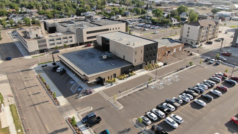 Aerial view of Corrections Center