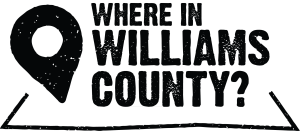 Black Where in Williams County Logo