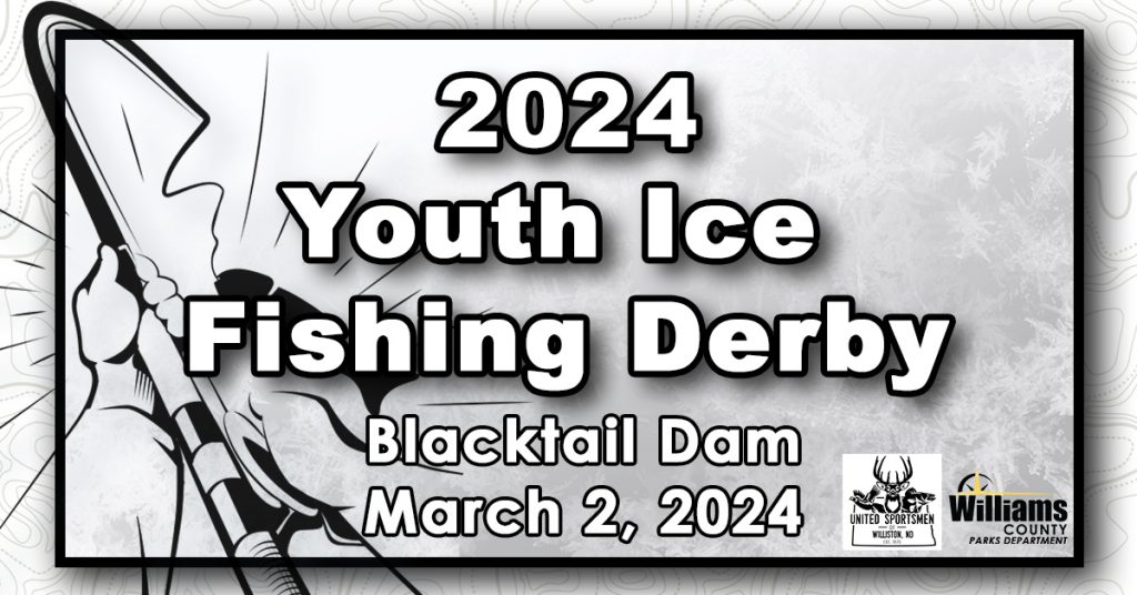 Williams County Parks To Host 2024 Youth Ice Fishing Derby At Blacktail   Facebook Graphic 1024x536 