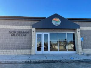 Front entrance of the Norseman Museum