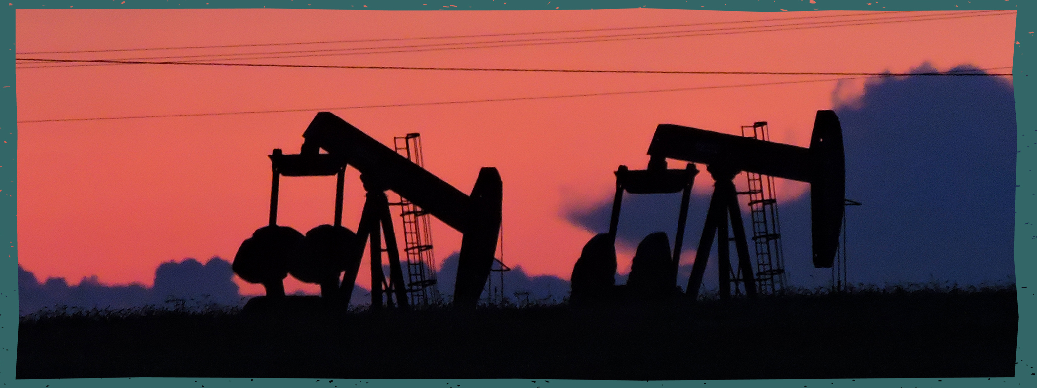 Pumpjacks at sunrise