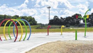 Splash pad at Denver Williams Park