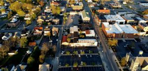 Aerial muni Building
