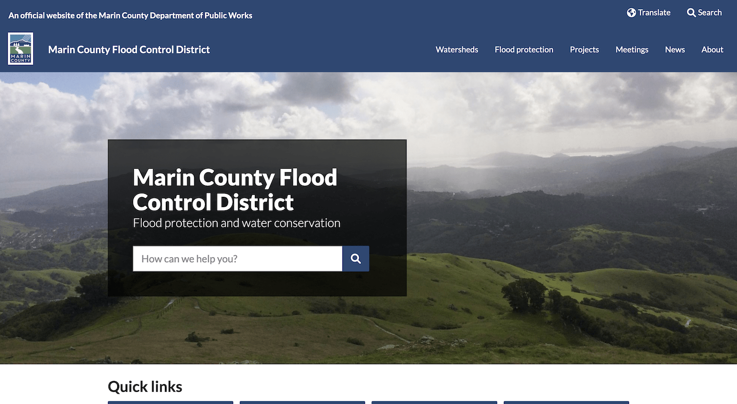 Marin County Flood Control District