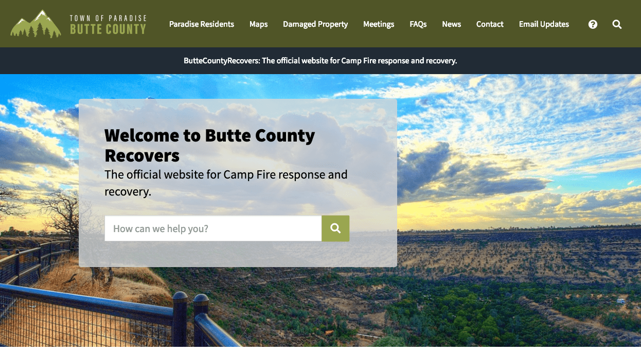 Butte County Recovers