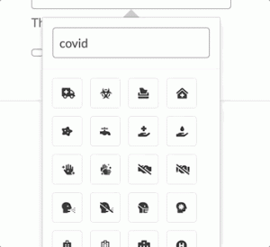 ProudCity coronavirus (COVID-19) icons