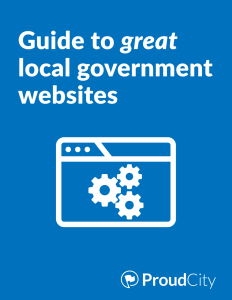 Guide to great local government websites