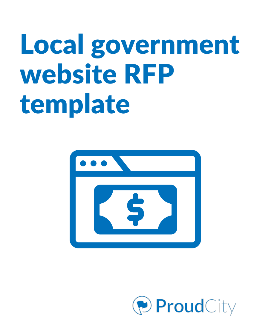 Local Government Website RFP Template