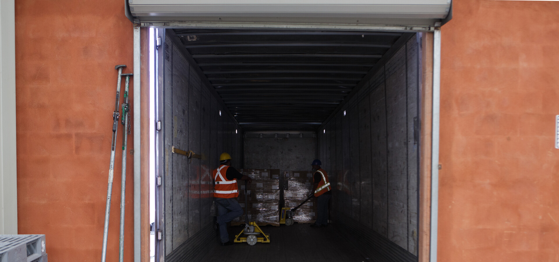 Lugar de entrega: operador logístico ARCAR. Fecha: 23 de noviembre 2021