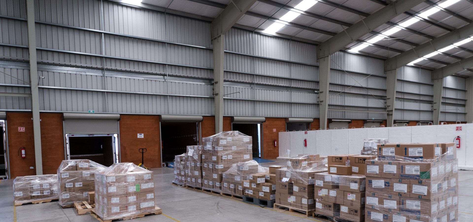 Lugar de entrega: operador logístico ARCAR. Medicamentos. Fecha: 6 de septiembre de 2021