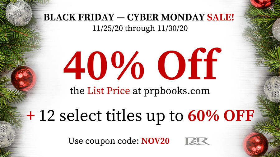 Black Friday to Cyber Monday. 40% off List Prices