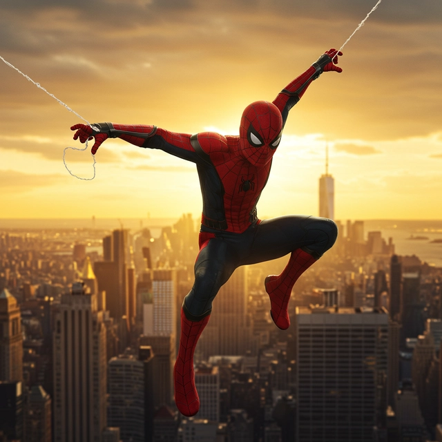 Photography of spider man
