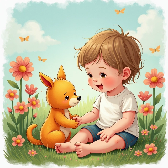 A beautiful garden for baby t shirt