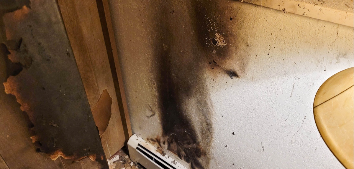 Soot Damage