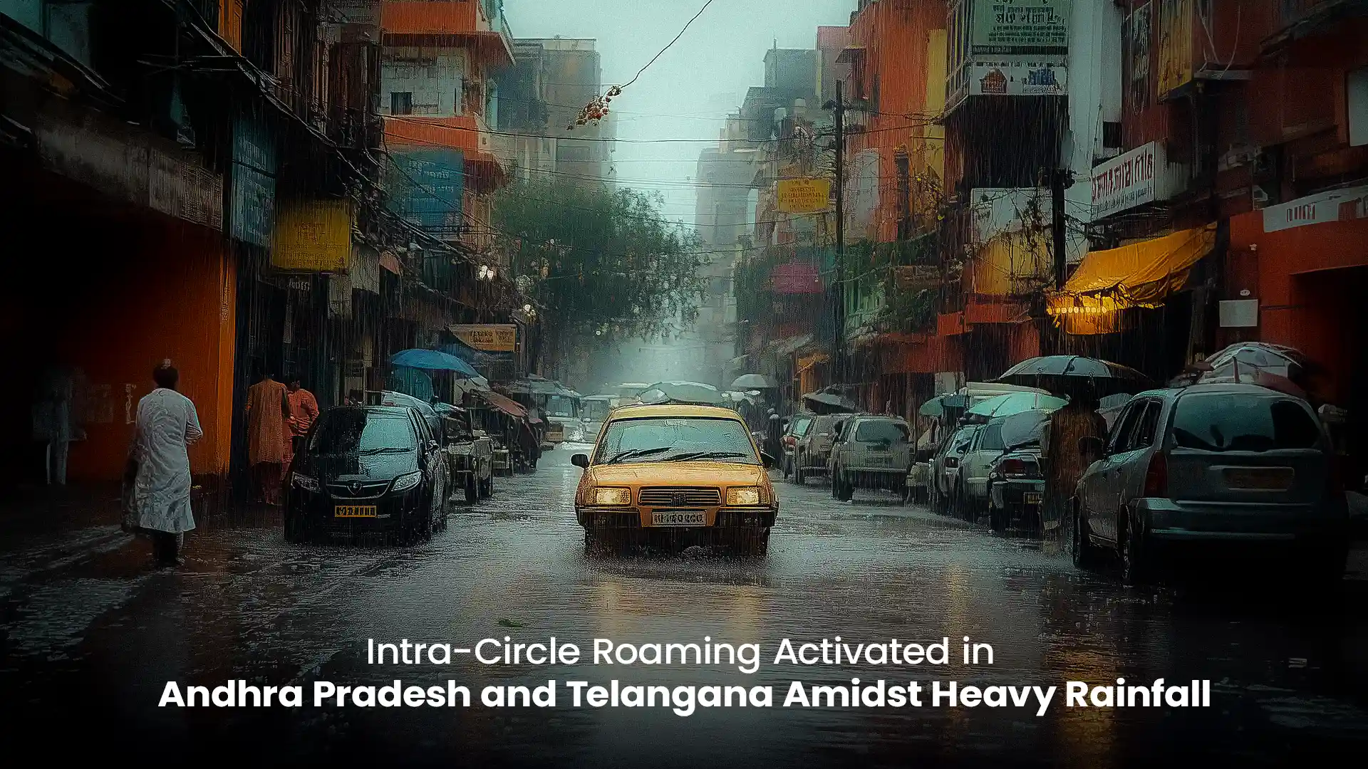 Intra-Circle Roaming Activated in Andhra Pradesh and Telangana Amidst Heavy Rainfall