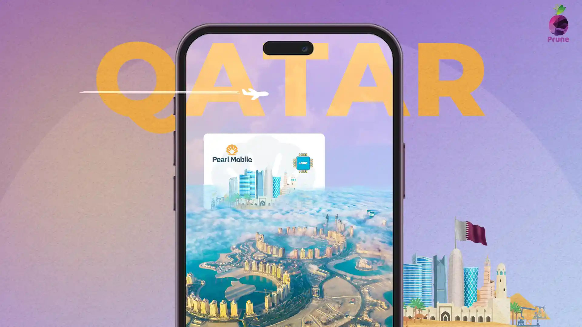 eSIM Qatar: Connect Better with Prune