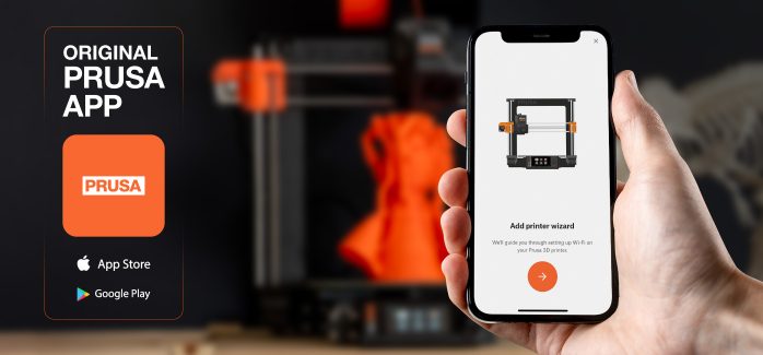 La aplicación móvil de Prusa para iOS y Android