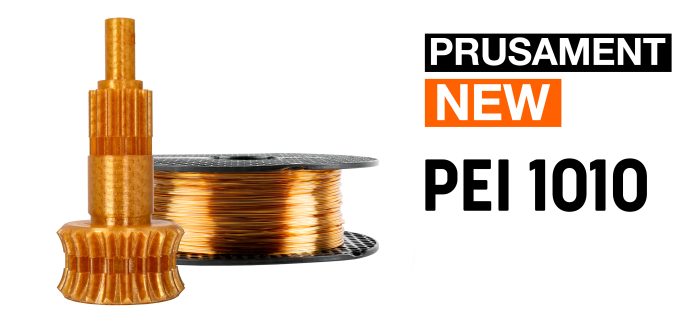 Prusament PEI 1010: ¡Ya está disponible nuestro nuevo material de gama alta!