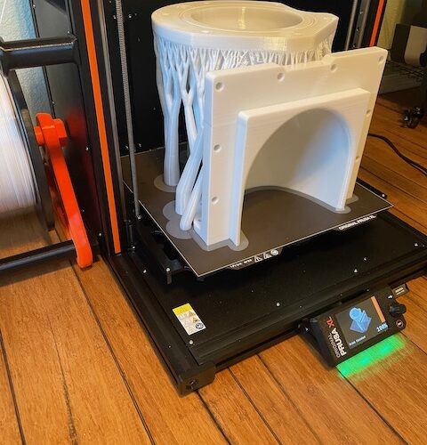 Finished Manifold in XL Printer