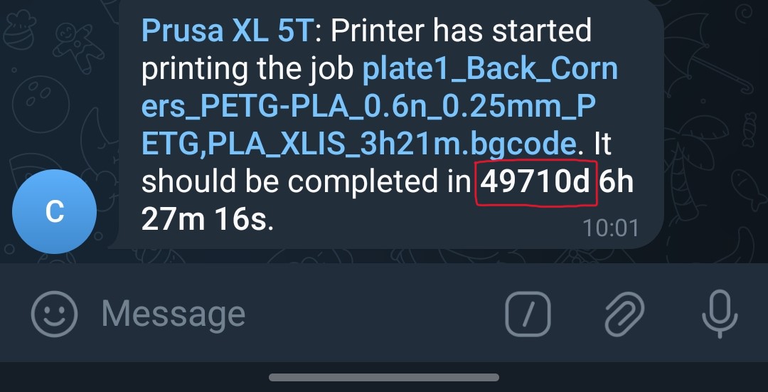 Print Time Calculation Not Working Properly Bugs Errors Prusa3D Forum print-time-calculation-not-working-properly-bugs-errors-prusa3d-forum