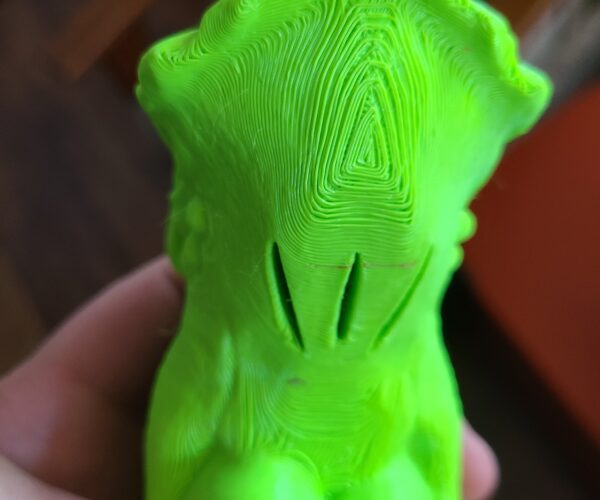 Under-extrusion or gaps at seams with input shaper settings and 5