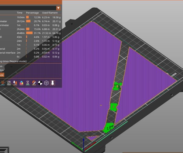 This image shows the baselayers as expected but only after rotating the model 90 degrees.