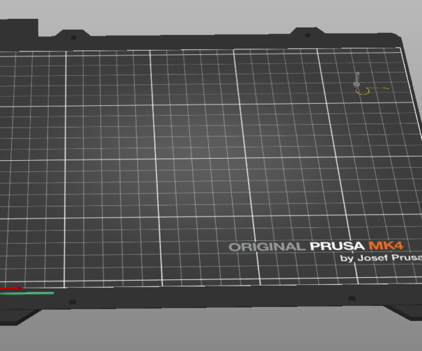 first layer start position