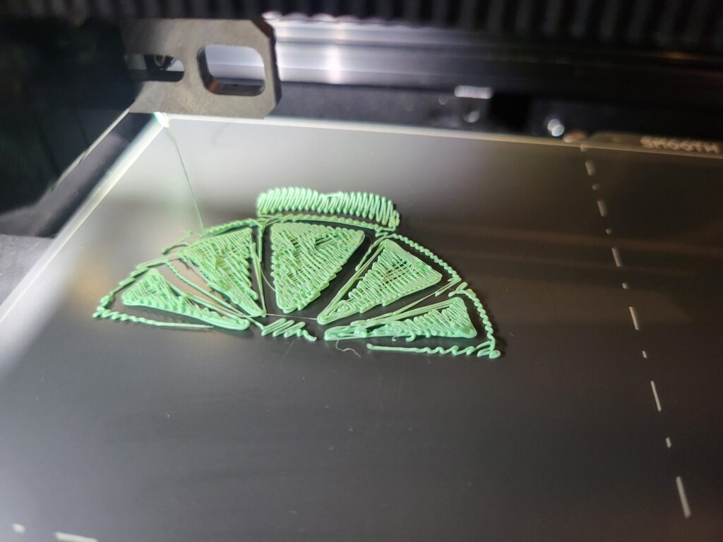 First and second layer after another print failure