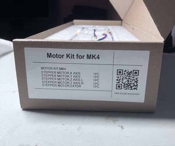 Side picture of Motor Kit box for ML4.