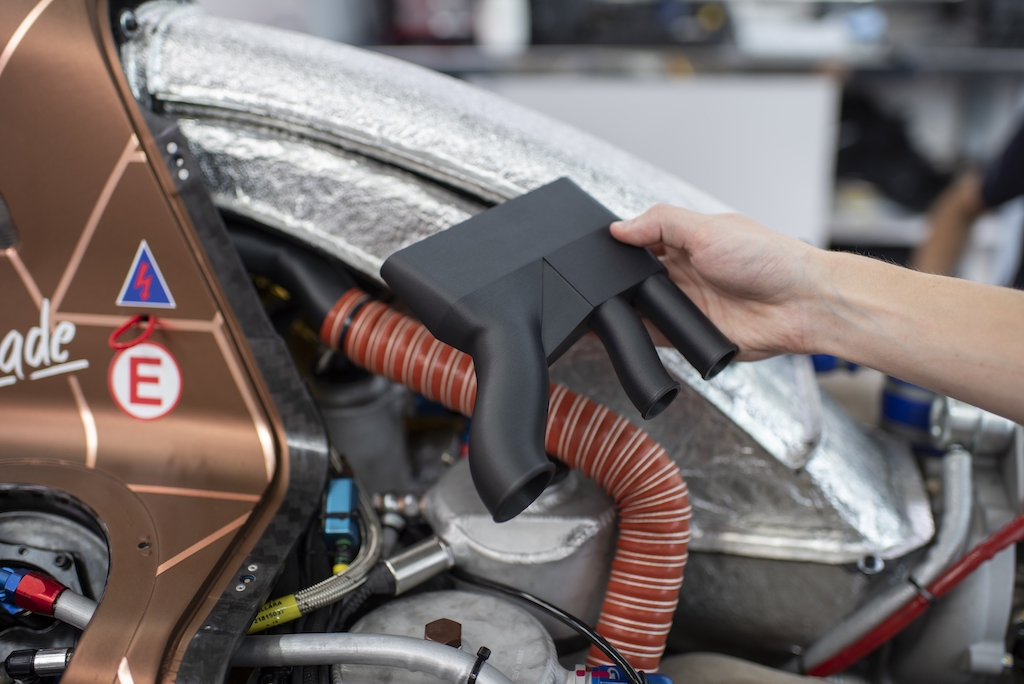 3D-printed airflow tube