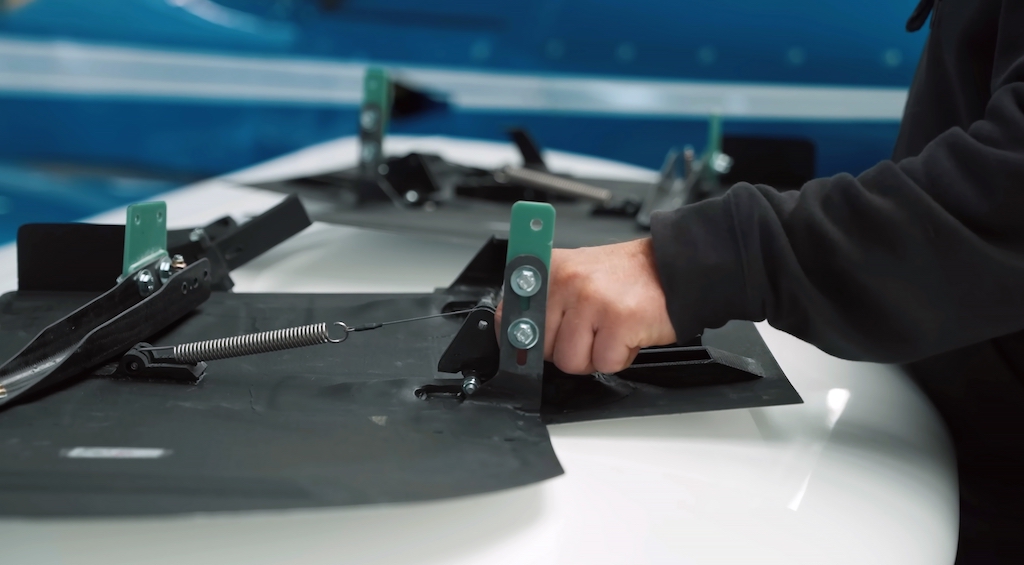 3D-printed landing gear door