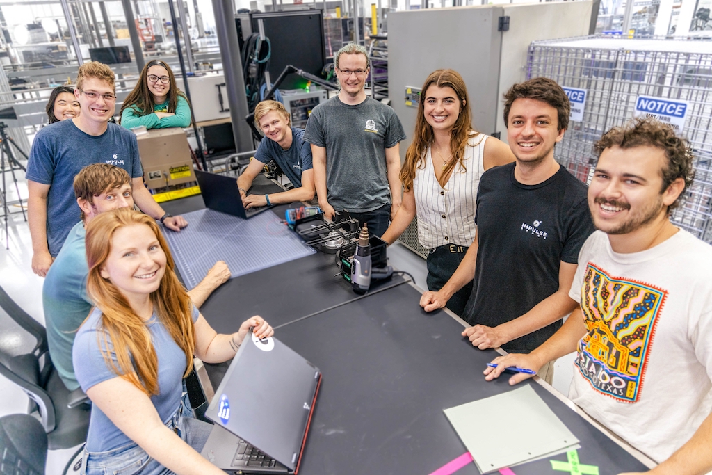 Avionics team at Impulse Space