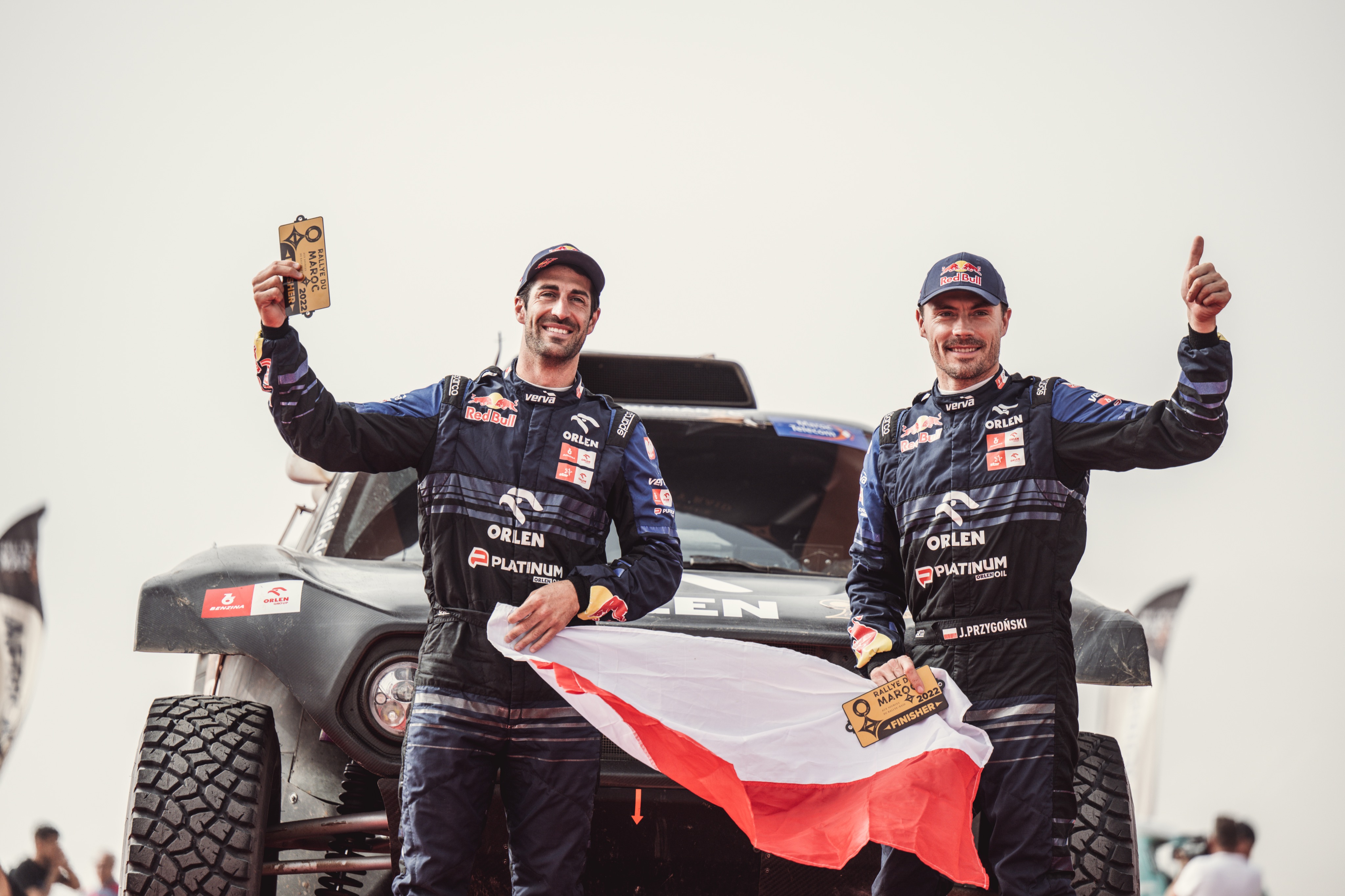 Przygoński i Monleon zadowoleni ze startu w Rajdzie Maroka