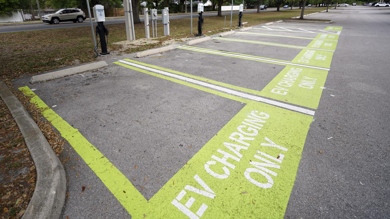 Public car parking spaces in Orlando, Florida