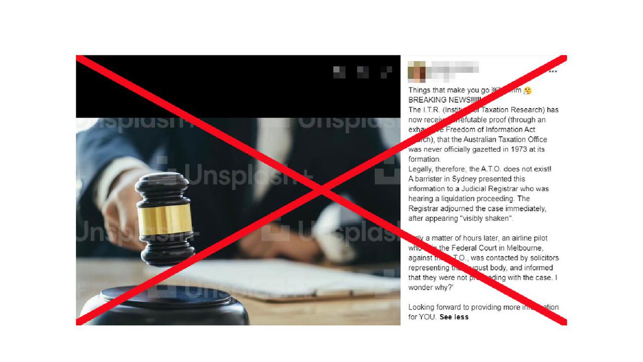 A screenshot of the Facebook post