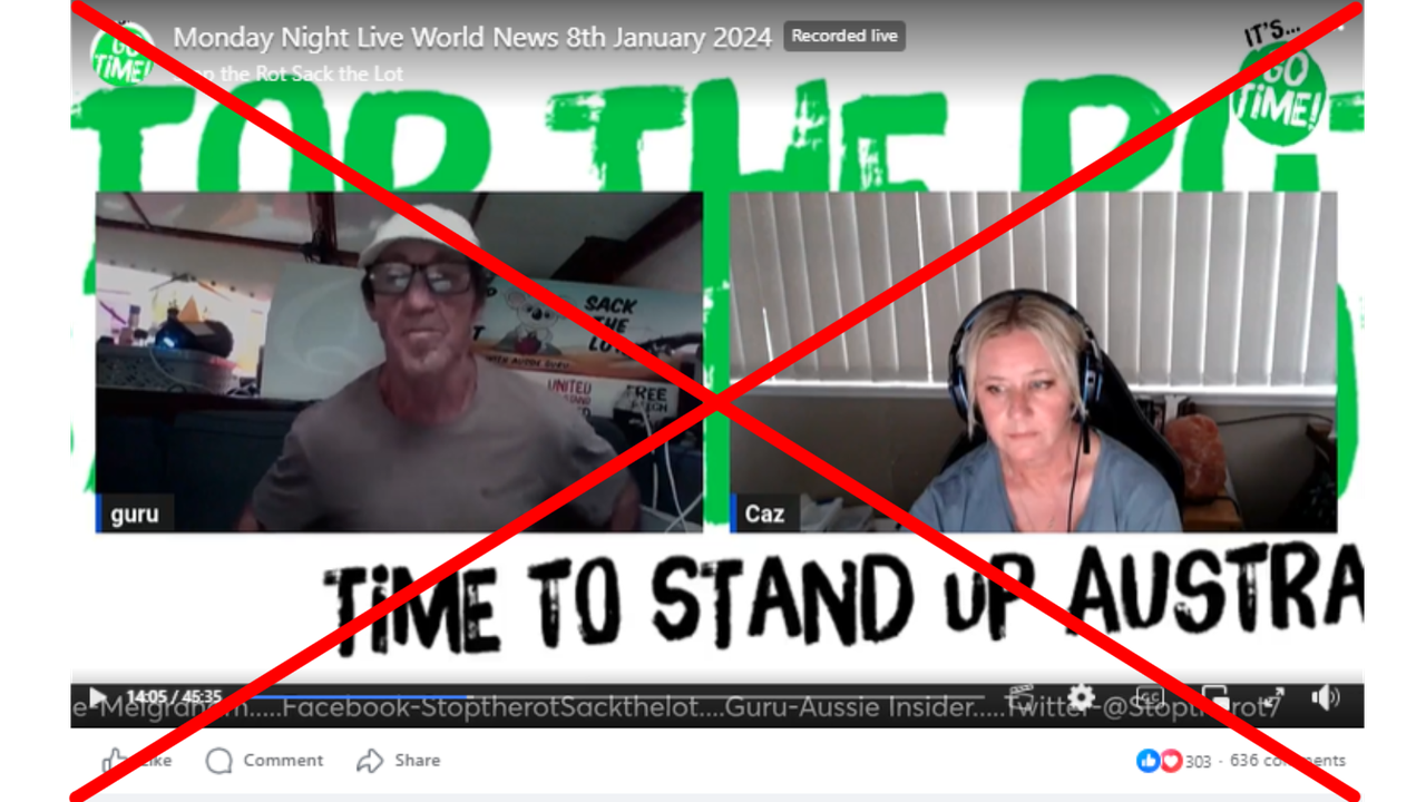 Facebook screenshot