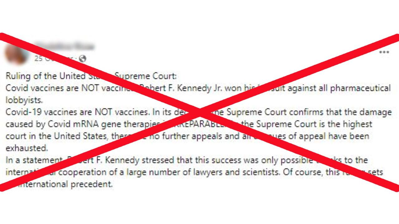 Supreme Court claim
