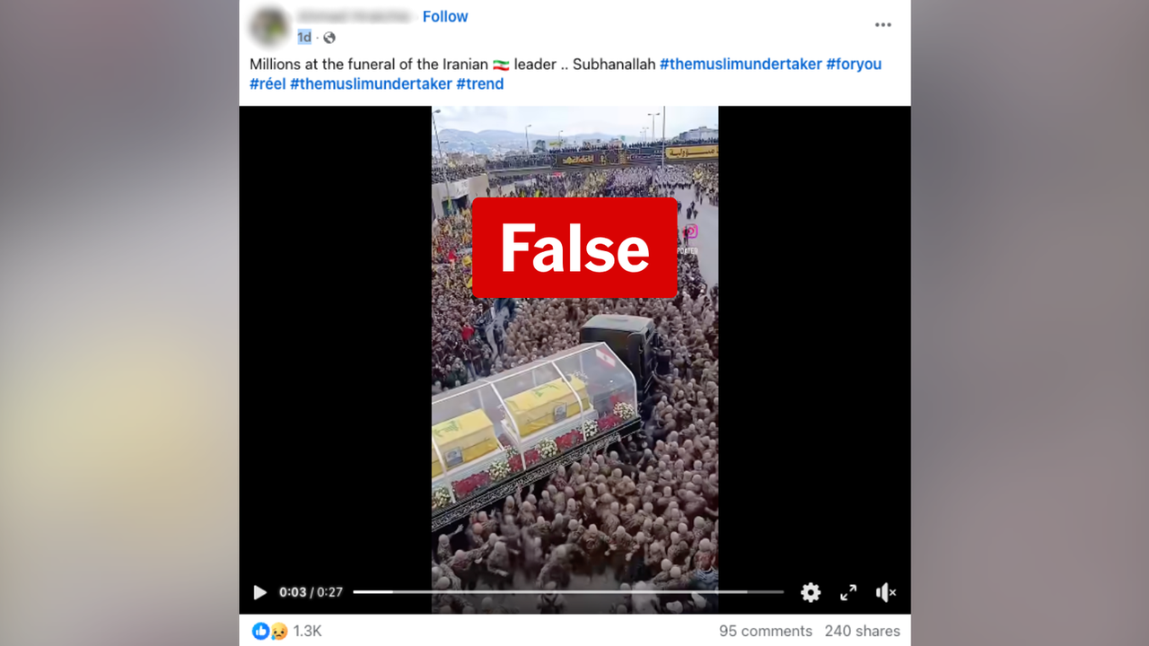 A screenshot of a Facebook post.  