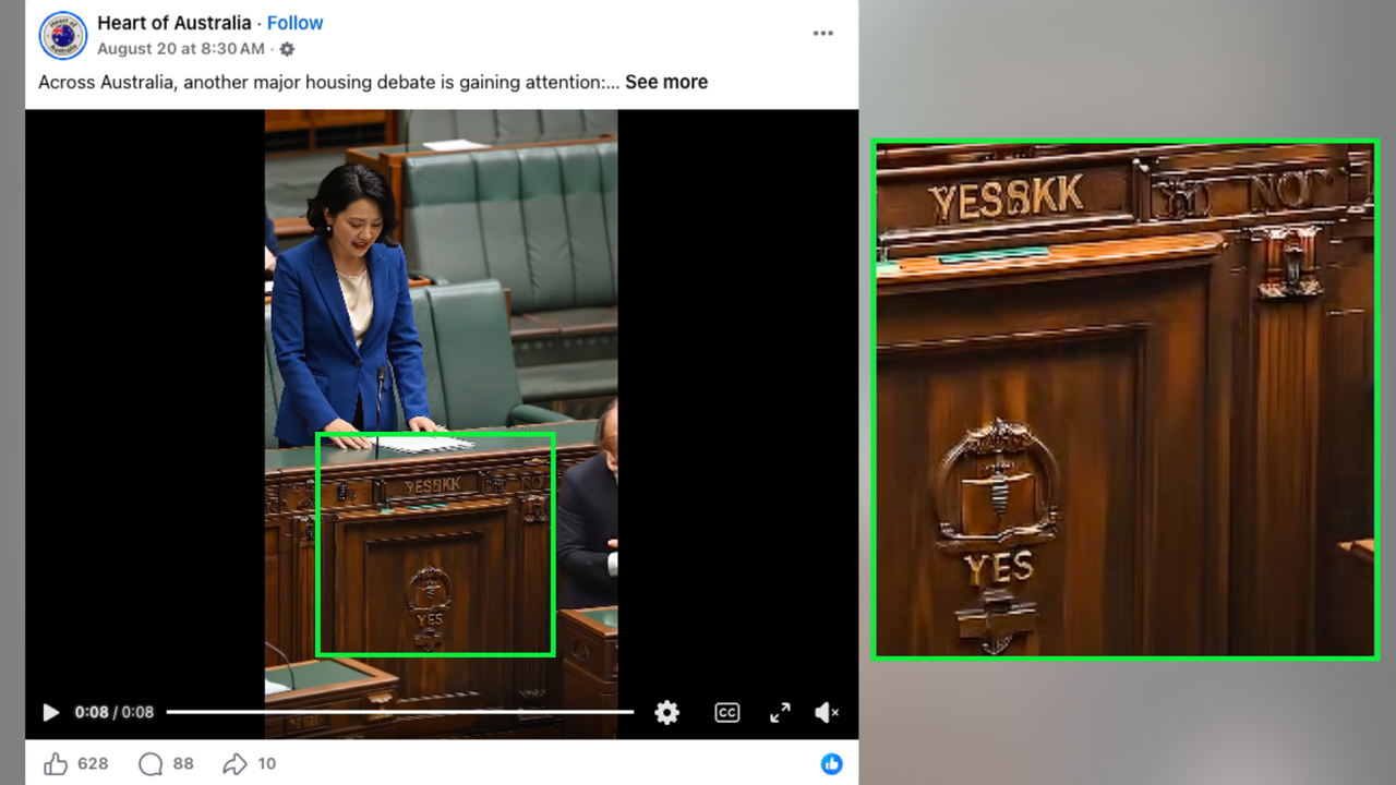 A screenshot of a Facebook post.