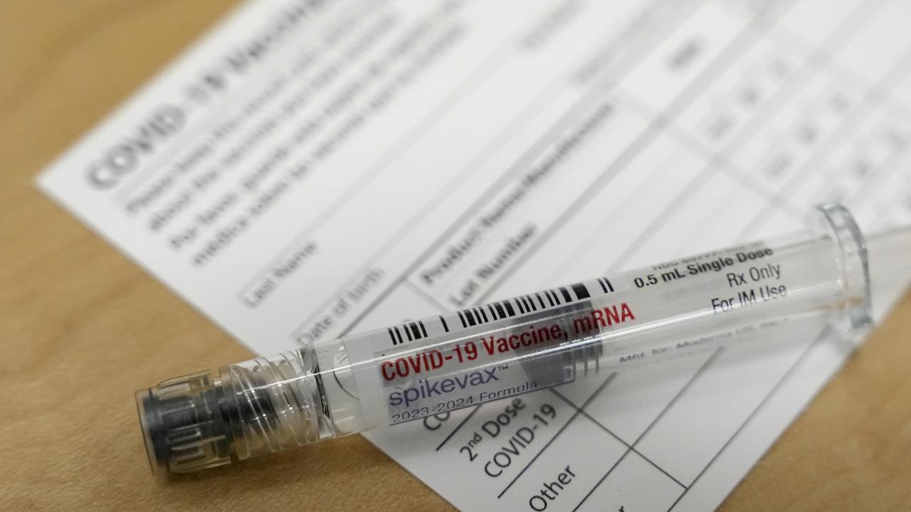 COVID-19 vaccine at a pharmacy.