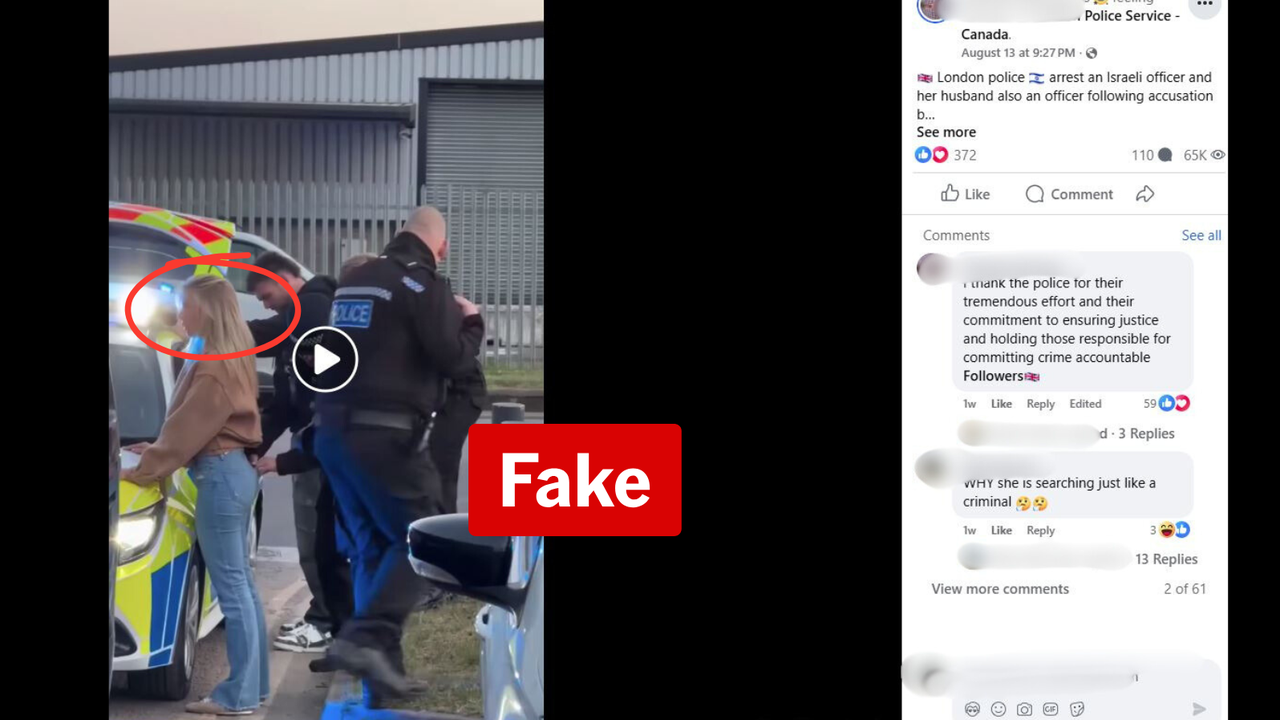 Screenshot of a Facebook post.